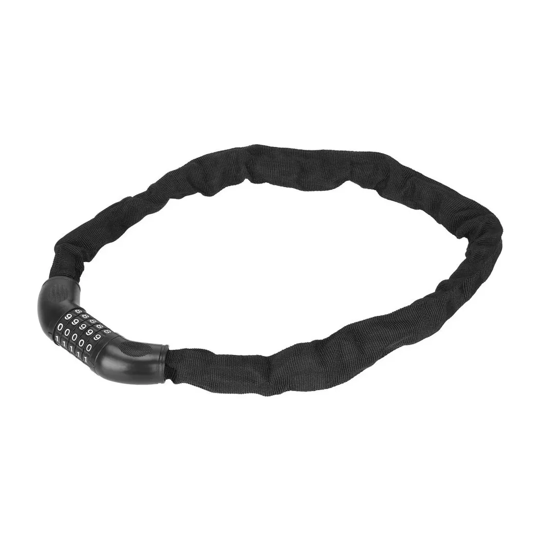Számzáras roller/bicikli zár (fekete)