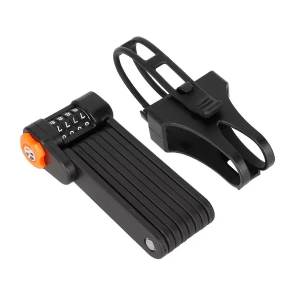Összecsukható számzáras lakat / biciklizár, rollerzár
