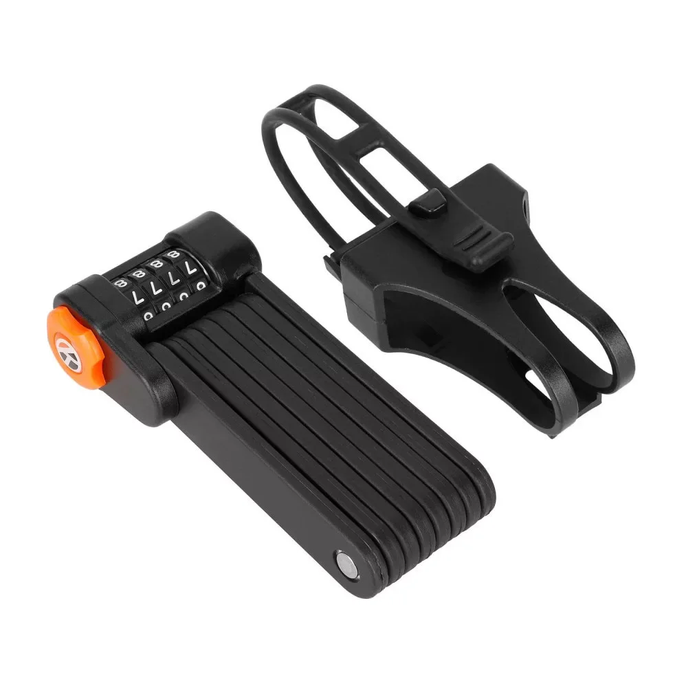 Összecsukható számzáras lakat / biciklizár, rollerzár